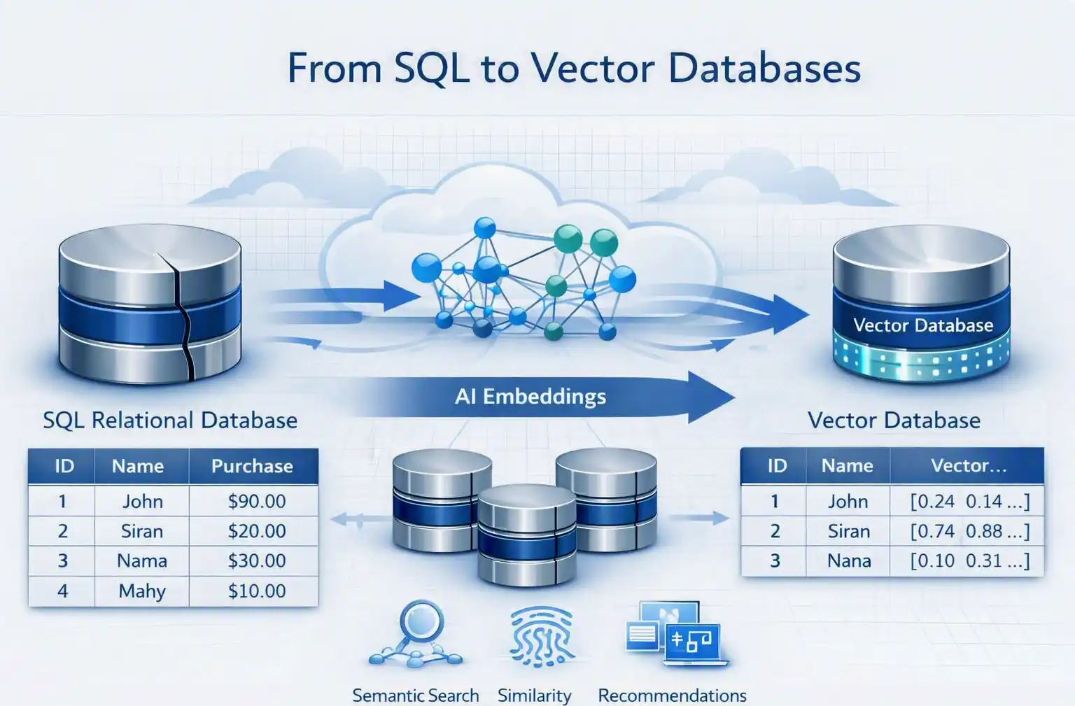 From SQL to Vector Databases: Understanding the Modern Database Landscape