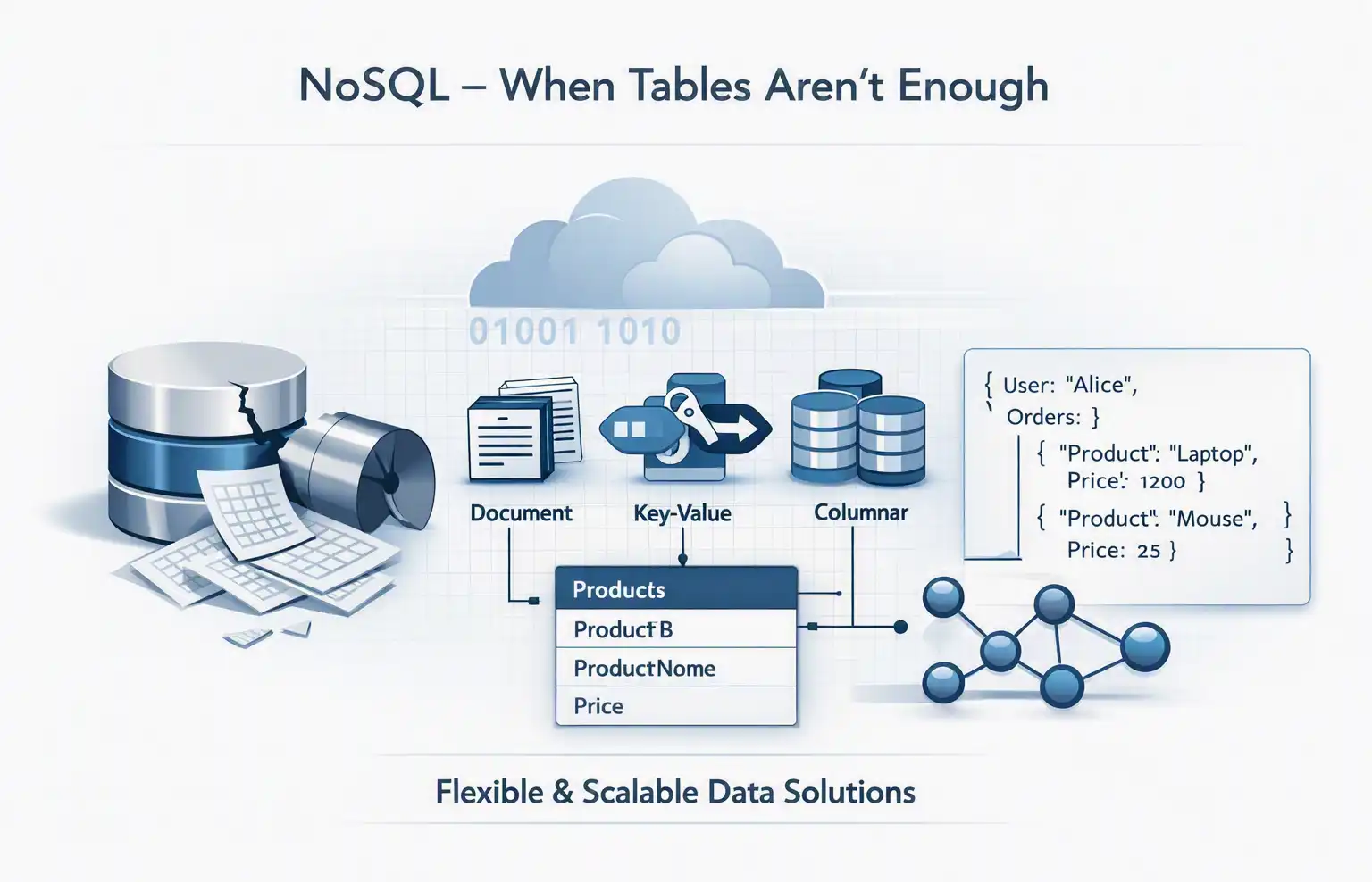 NoSQL - When Tables Aren't Enough